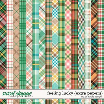 Feeling Lucky Extra Papers by Ponytails