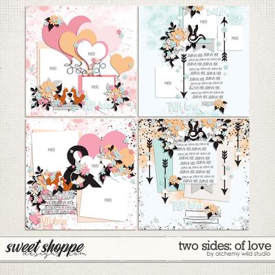 Two Sides: Of Love Layered Templates by Amber