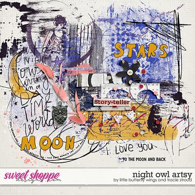 Night Owl (artsy) by Little Butterfly Wings & Tracie Stroud