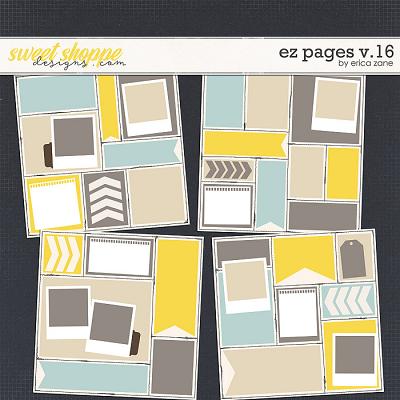 EZ Pages v.16 Templates by Erica Zane