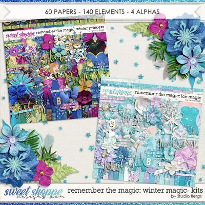 Remember the Magic: WINTER MAGIC- KIT COLLECTION by Studio Flergs