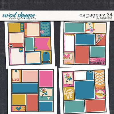 EZ Pages v.34 Templates by Erica Zane