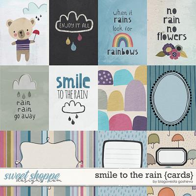 Smile to the Rain {cards} by Blagovesta Gosheva