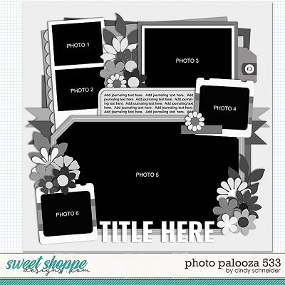 Cindy's Layered Templates - Photo Palooza 533 by Cindy Schneider