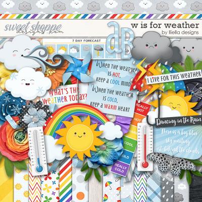 W is for Weather by lliella designs