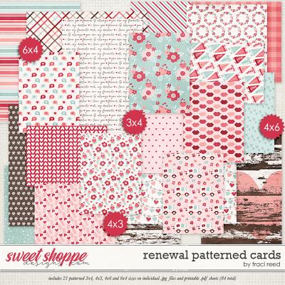 Smitten Patterned Cards by Traci Reed
