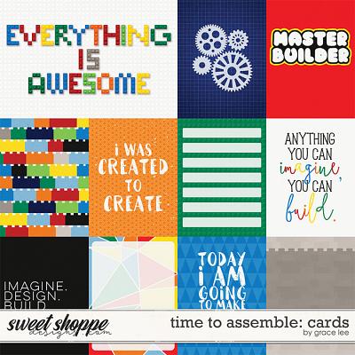 Time To Assemble: Cards by Grace Lee