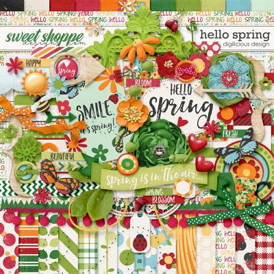 Hello Spring by Digilicious Design