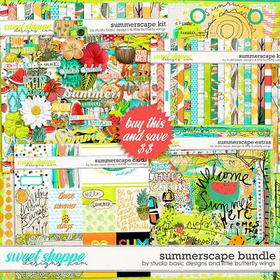 Summerscape Bundle by Studio Basic and Little Butterfly Wings