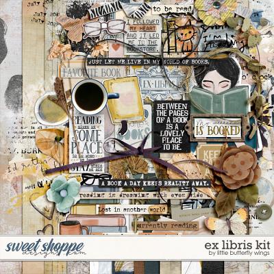 Ex Libris kit by Little Butterfly Wings