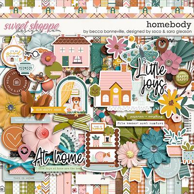 Homebody Kit by Becca Bonneville, Designed by Soco and Sara Gleason Homebody Kit by Becca Bonneville, Designed by Soco and Sara Gleason