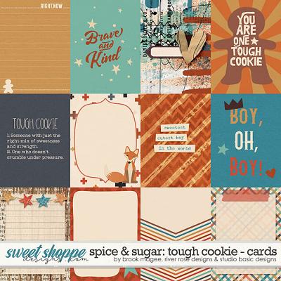 Spice & Sugar: Tough Cookie Cards by Brook Magee, River Rose and Studio Basic