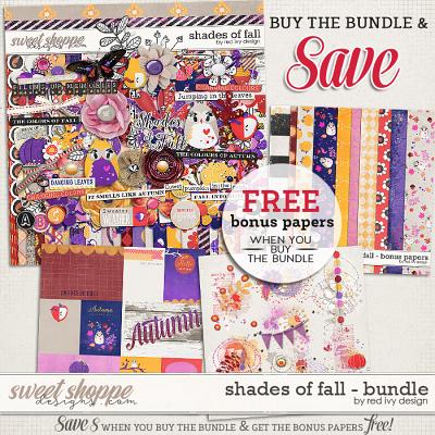 Shades of Fall - Bundle by Red Ivy Design