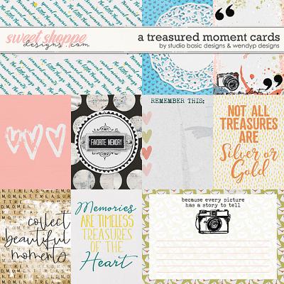 A Treasured Moment Cards by Studio Basic and WendyP Designs