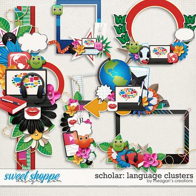 Scholar: Language Clusters by Meagan's Creations