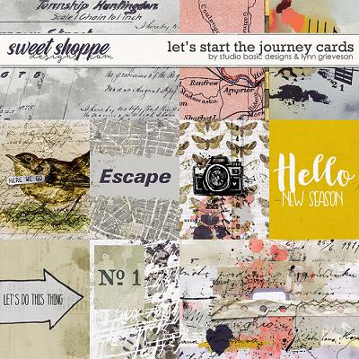 Let's Start The Journey Cards by Studio Basic and Lynn Grieveson
