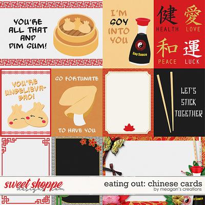 Eating Out: Chinese Cards by Meagan's Creations