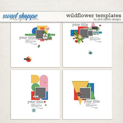 Wildflower Templates by Pink Reptile Designs