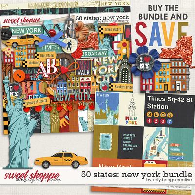 50 States: New York Bundle by Kelly Bangs Creative