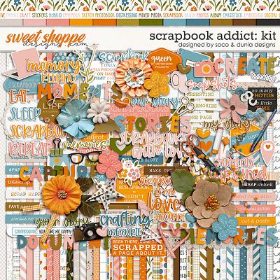 Scrapbook Addict: Kit | Designed by Soco and Dunia Designs