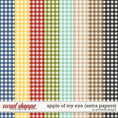 Apple of My Eye Extra Papers by Ponytails