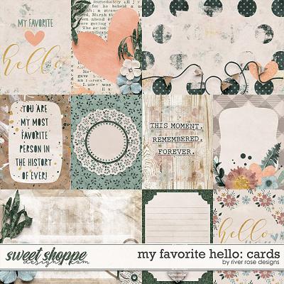 My Favorite Hello: Cards by River Rose Designs