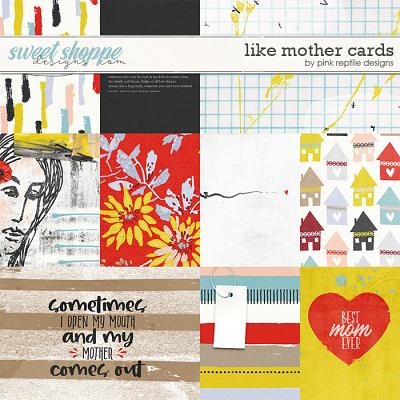 Like Mother Cards by Pink Reptile Designs