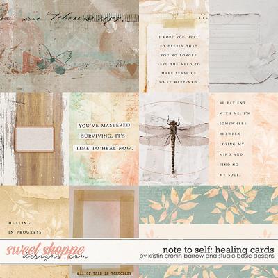 Note to Self: Healing Cards by Kristin Cronin-Barrow and Studio Basic Designs