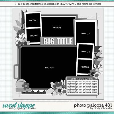 Cindy's Layered Templates - Photo Palooza 481 by Cindy Schneider