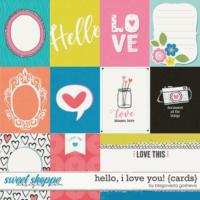 Hello, I Love You! {cards} by Blagovesta Gosheva