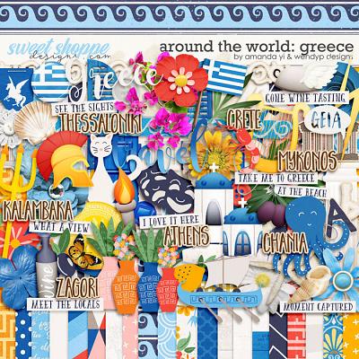 Around the world: Greece by Amanda Yi & WendyP Designs
