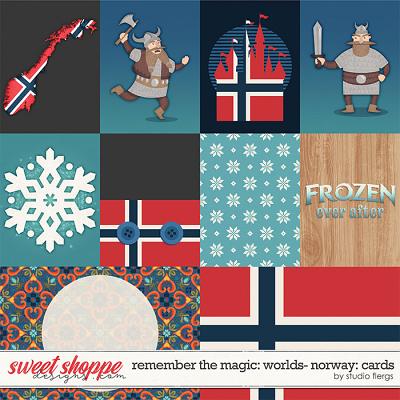 Remember the Magic: WORLDS NORWAY- CARDS by Studio Flergs