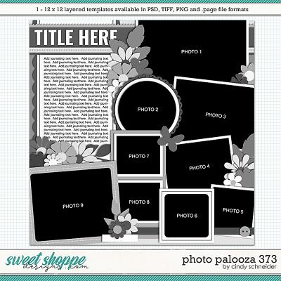 Cindy's Layered Templates - Photo Palooza 373 by Cindy Schneider