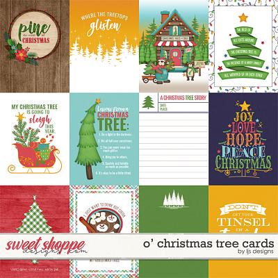 O' Christmas Tree Cards by LJS Designs 