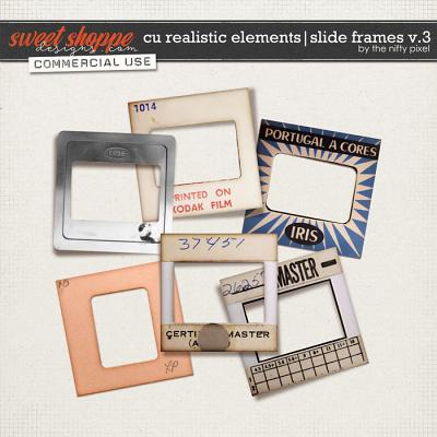 CU REALISTIC ELEMENTS | SLIDE FRAMES V.3 by The Nifty Pixel