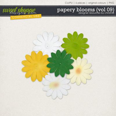Papery Blooms {Vol 09} by Christine Mortimer