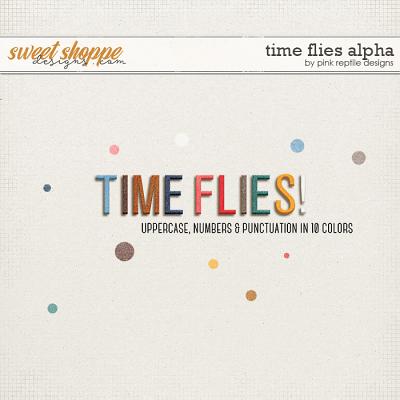 Time Flies Alpha by Pink Reptile Designs