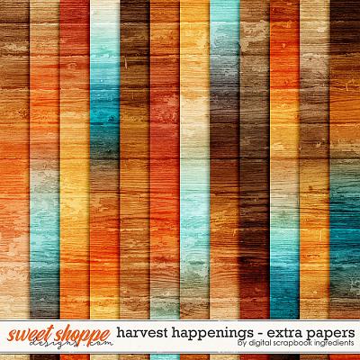 Harvest Happenings | Extra Papers by Digital Scrapbook Ingredients