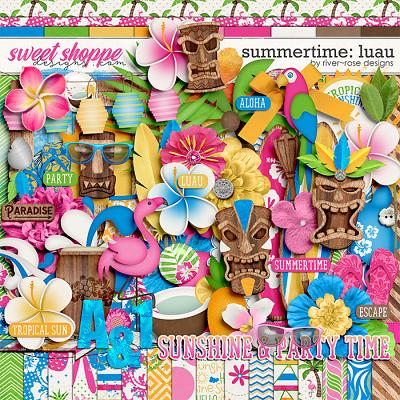 Summertime: Luau by River Rose Designs
