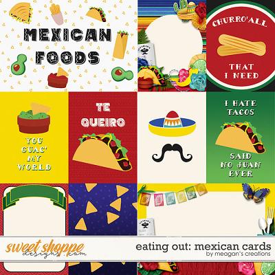 Eating Out: Mexican Cards by Meagan's Creations