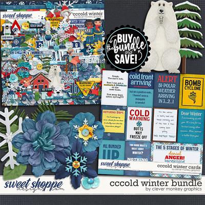 CCCold Winter Bundle by Clever Monkey Graphics