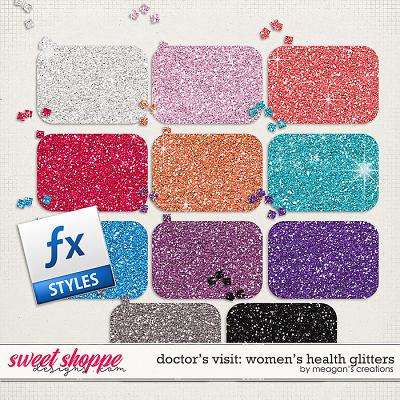 Doctor's Visit: Women's Health Glitters by Meagan's Creations