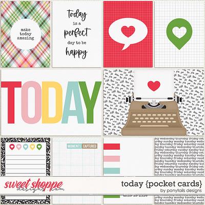 Today Pocket Cards by Ponytails