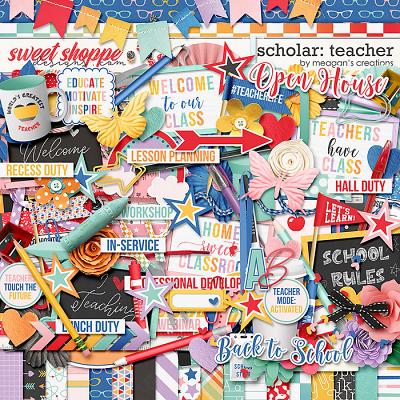 Scholar: Teacher by Meagan's Creations