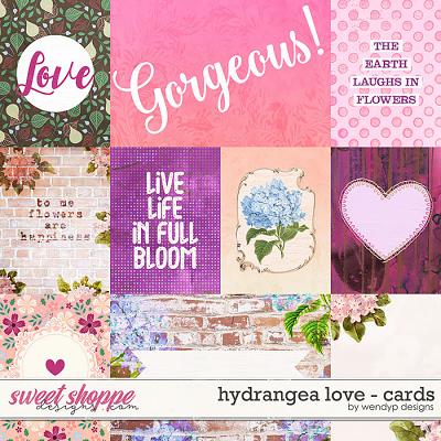 Hydrangea Love - Cards by WendyP Designs