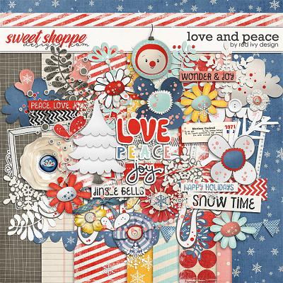 Love and Peace by Red Ivy Design