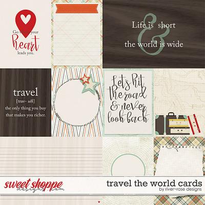 Travel the World Cards by River Rose Designs