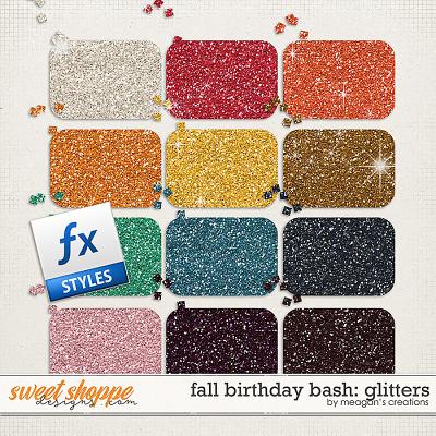 Fall Birthday Bash: Glitters by Meagan's Creations