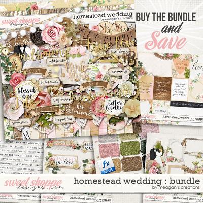 Homestead Wedding: Collection Bundle by Meagan's Creations