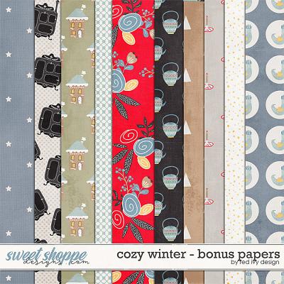 Cozy Winter - Bonus Papers by Red Ivy Design